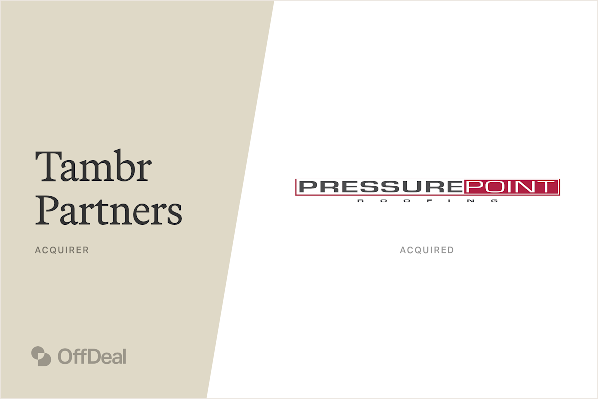 Tambr Partners and Pressure Point Roofing