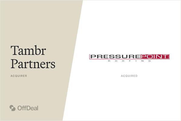 Tambr Partners and Pressure Point Roofing