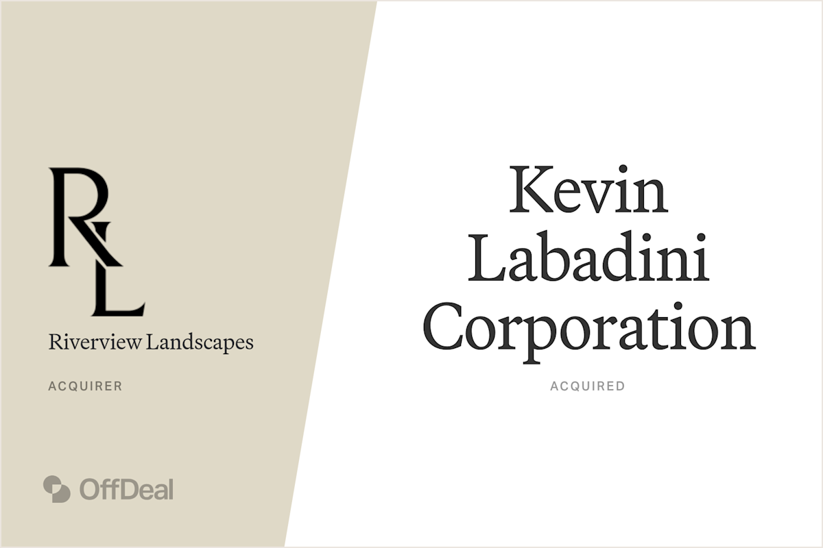 Riverview Landscapes and Kevin Labadini Corporation
