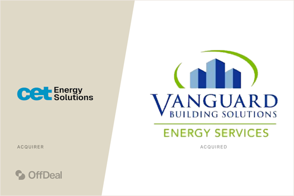 CET Energy Solutions and Vanguard Building Solutions