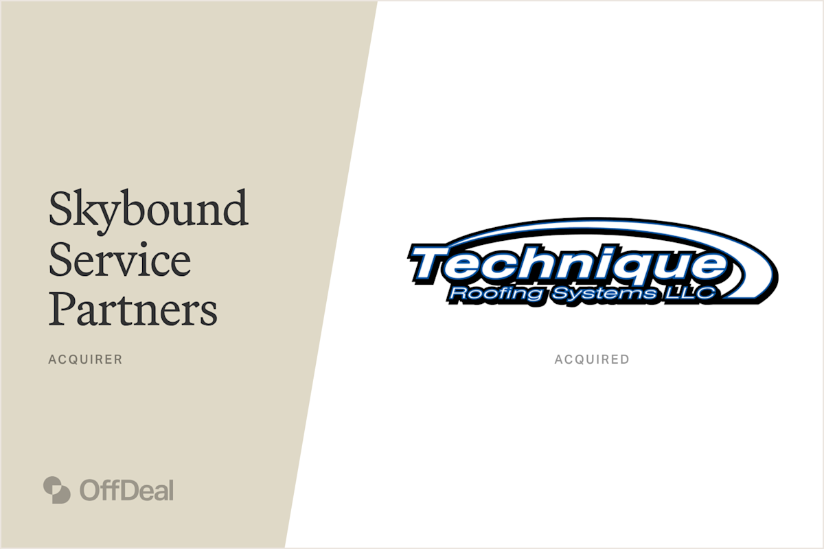 Skybound Service Partners and Technique Roofing Systems