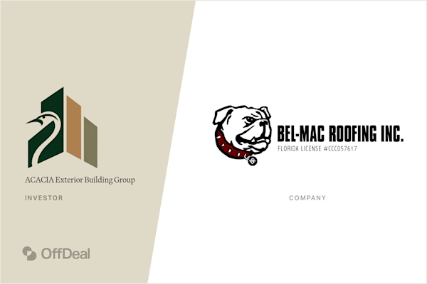 ACACIA Exterior Building Group and Bel-Mac Roofing