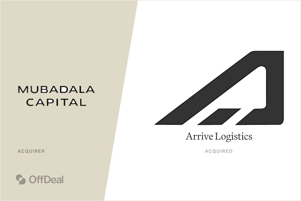 Mubadala Capital and Arrive Logistics