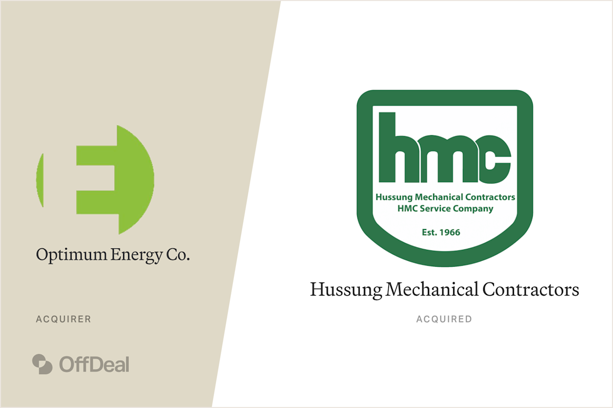 Optimum Energy Co. and Hussung Mechanical Contractors