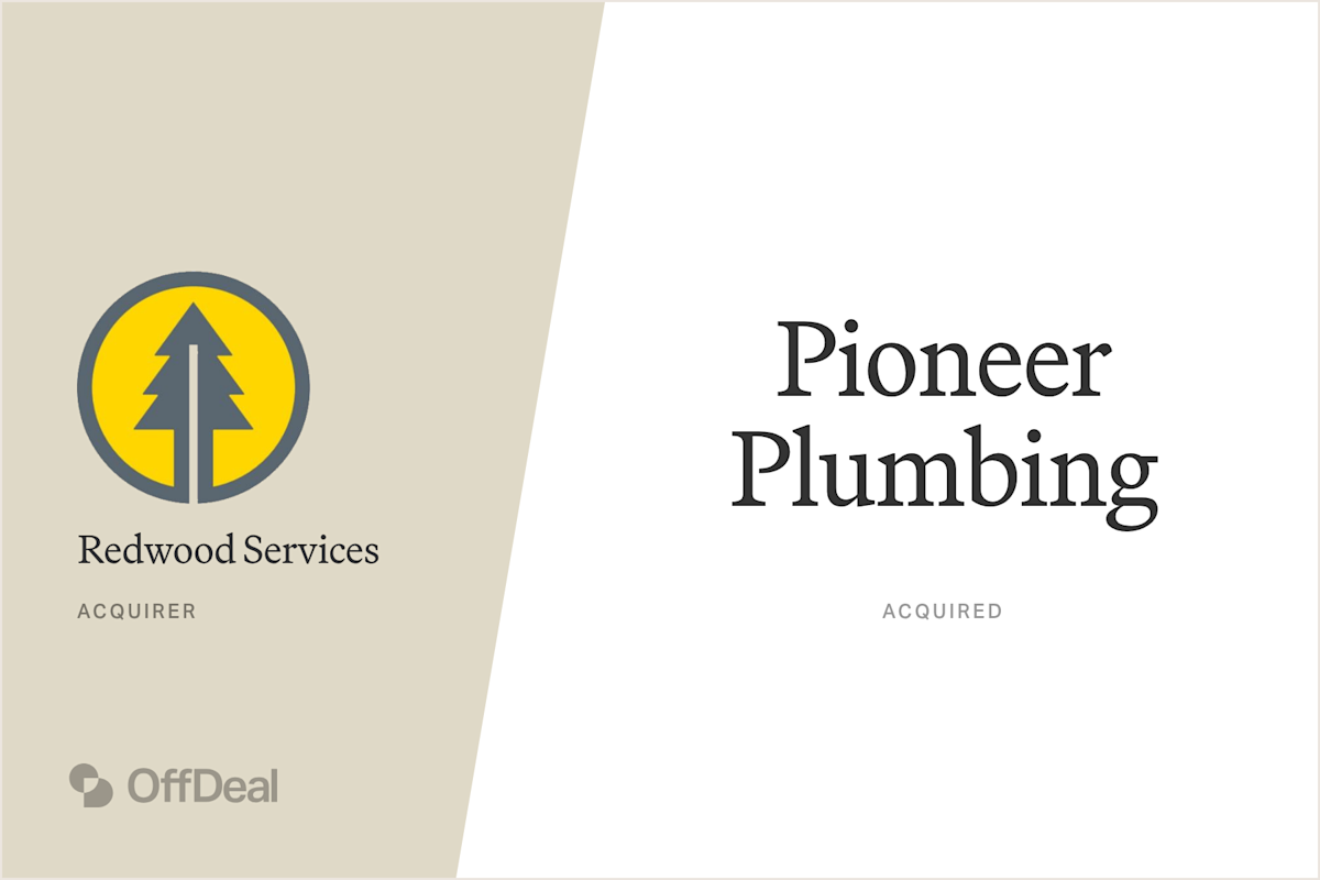 Redwood Services and Pioneer Plumbing
