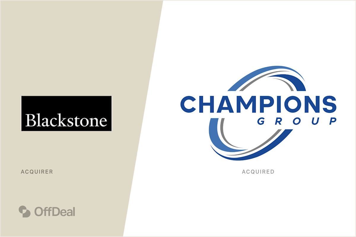 Blackstone and Champions Group