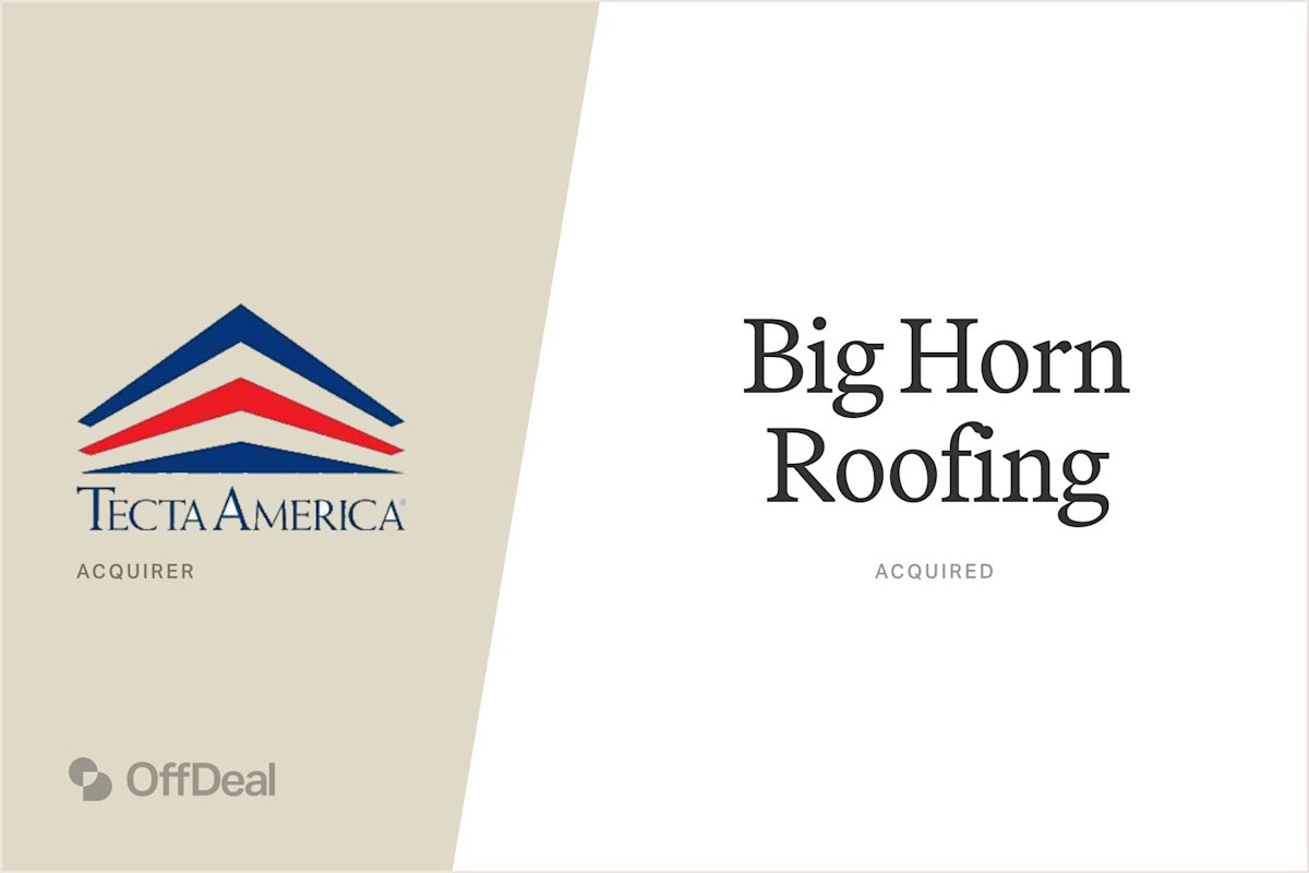 Tecta America and Big Horn Roofing