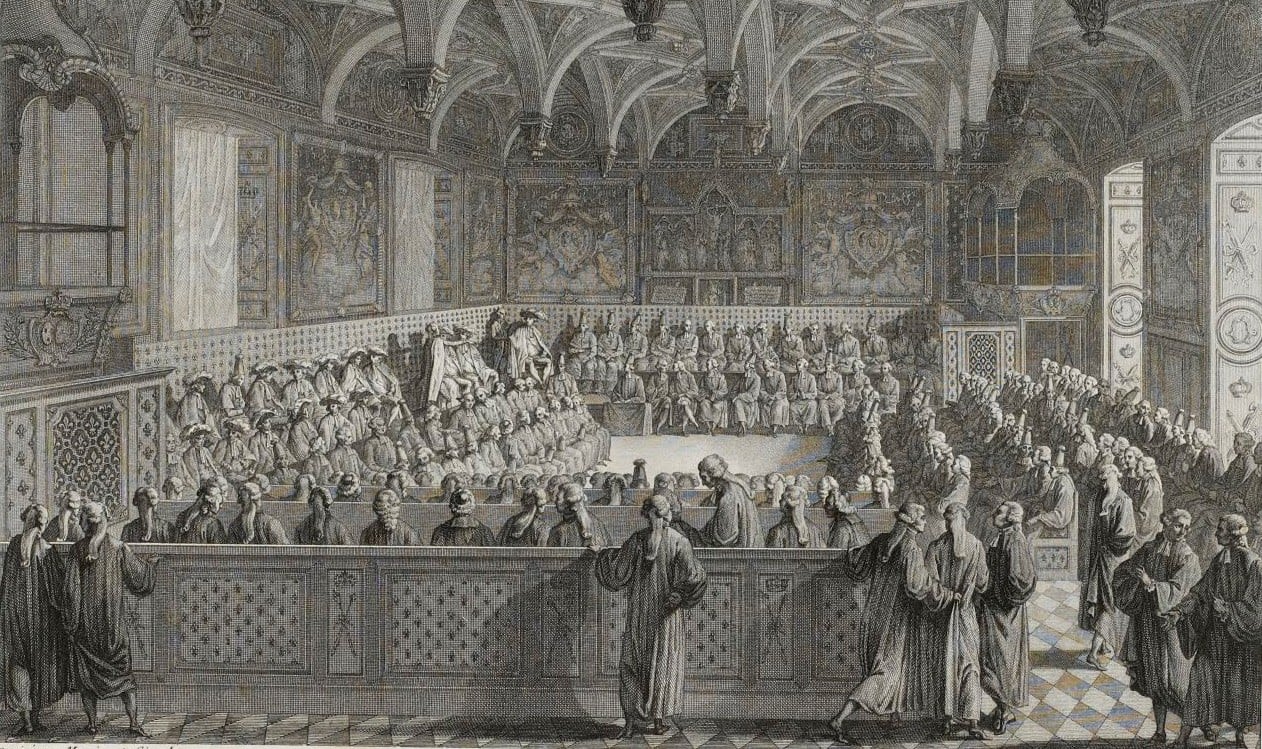 French National Assembly. First order of business—end feudalism. Second—can we stop measuring things in feet? | Image courtesy of worldhistory.org. 