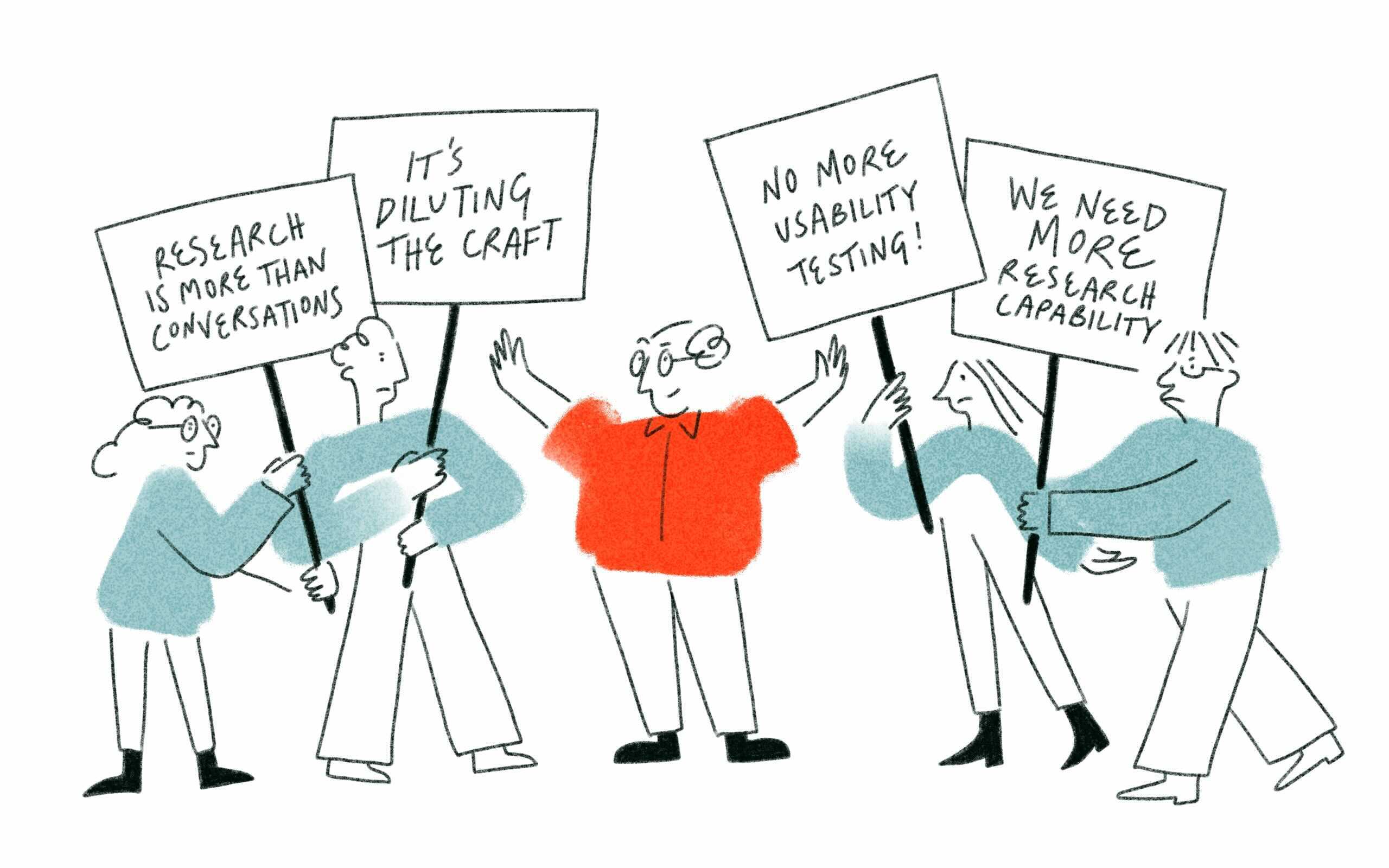 Camp one or camp two—Jared Spool chooses neither. 