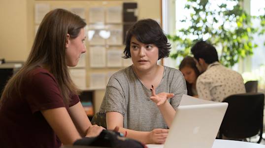 WSU student receives tutoring and academic support for her classes. WSU student receives tutoring and academic support for her classes.