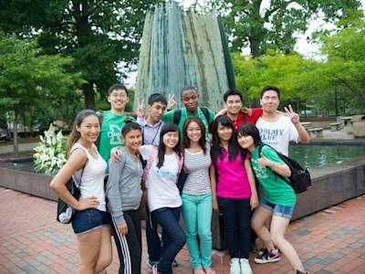MAR students posing group MAR students posing group