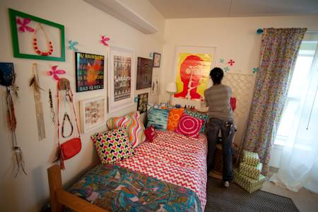 Accommodation for residence hall room at Drew University Accommodation for residence hall room at Drew University