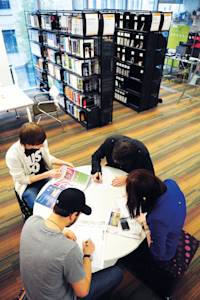 Students are encouraged to study in groups and independently Students are encouraged to study in groups and independently