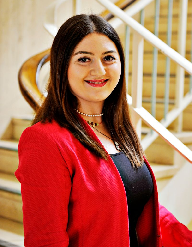 Mari profile Photo of international student Mari at INTO Manchester in partnership with The University of Manchester