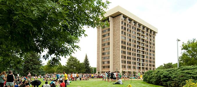 Westfall Hall at Colorado State University Westfall Hall at Colorado State University