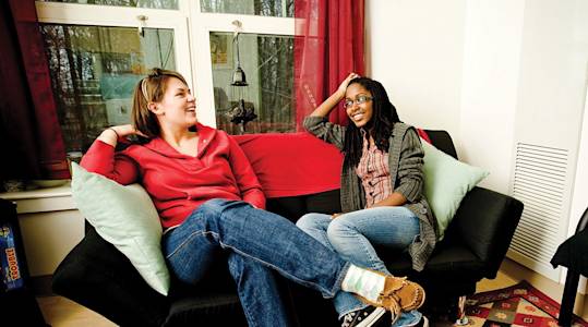 Accommodation in Tolley Hall and Brown Hall residence halls at Drew University Accommodation in Tolley Hall and Brown Hall residence halls at Drew University