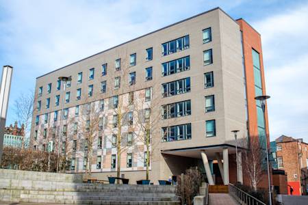 Exterior photo of INTO student residences at Bernicia Halls Exterior photo of INTO student residences at Bernicia Halls