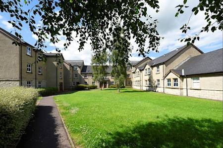 External view of INTO University of Stirling John Forty's Court student residences External view of INTO University of Stirling John Forty's Court student residences