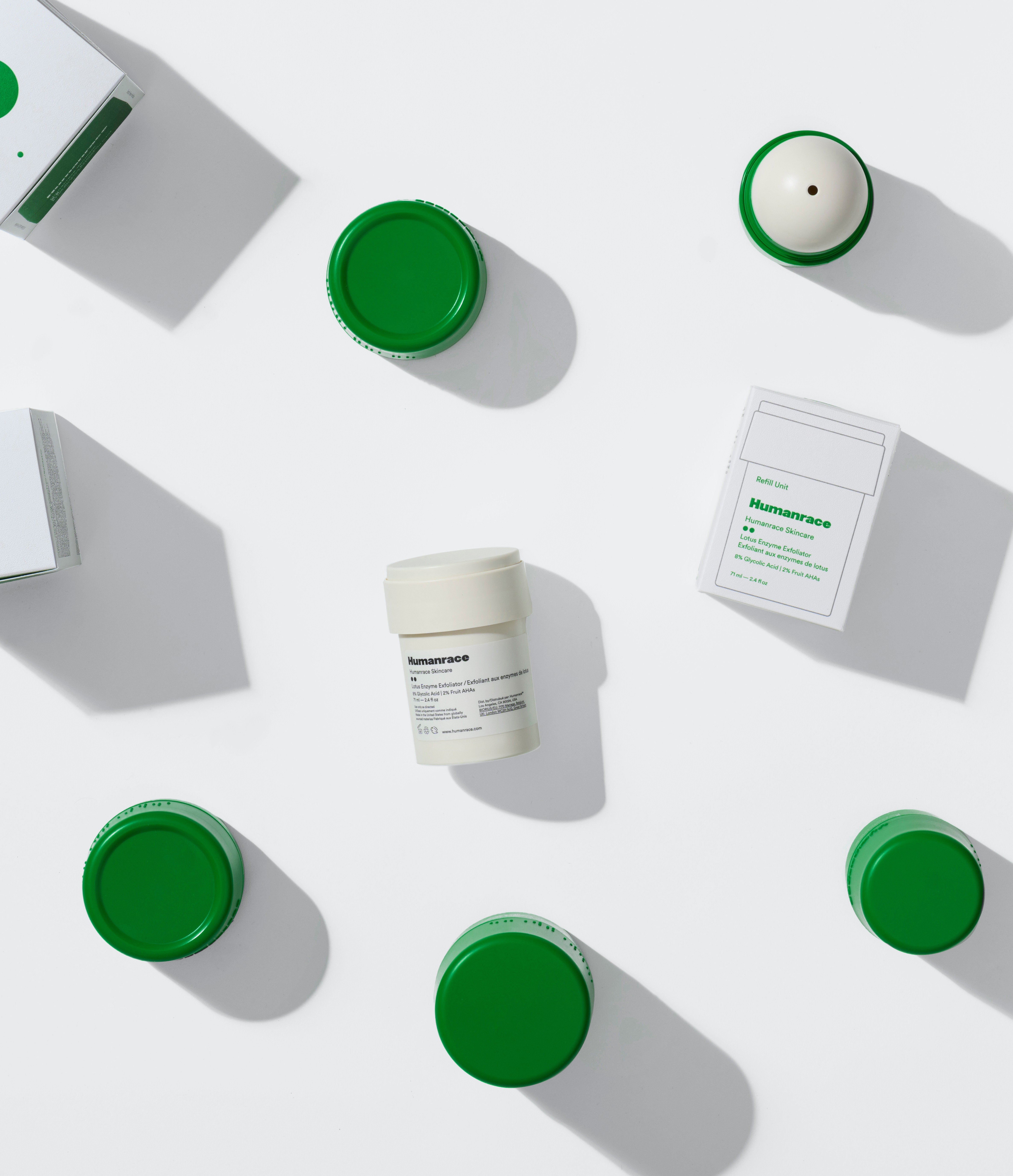 human race lotus enzyme exfoliator