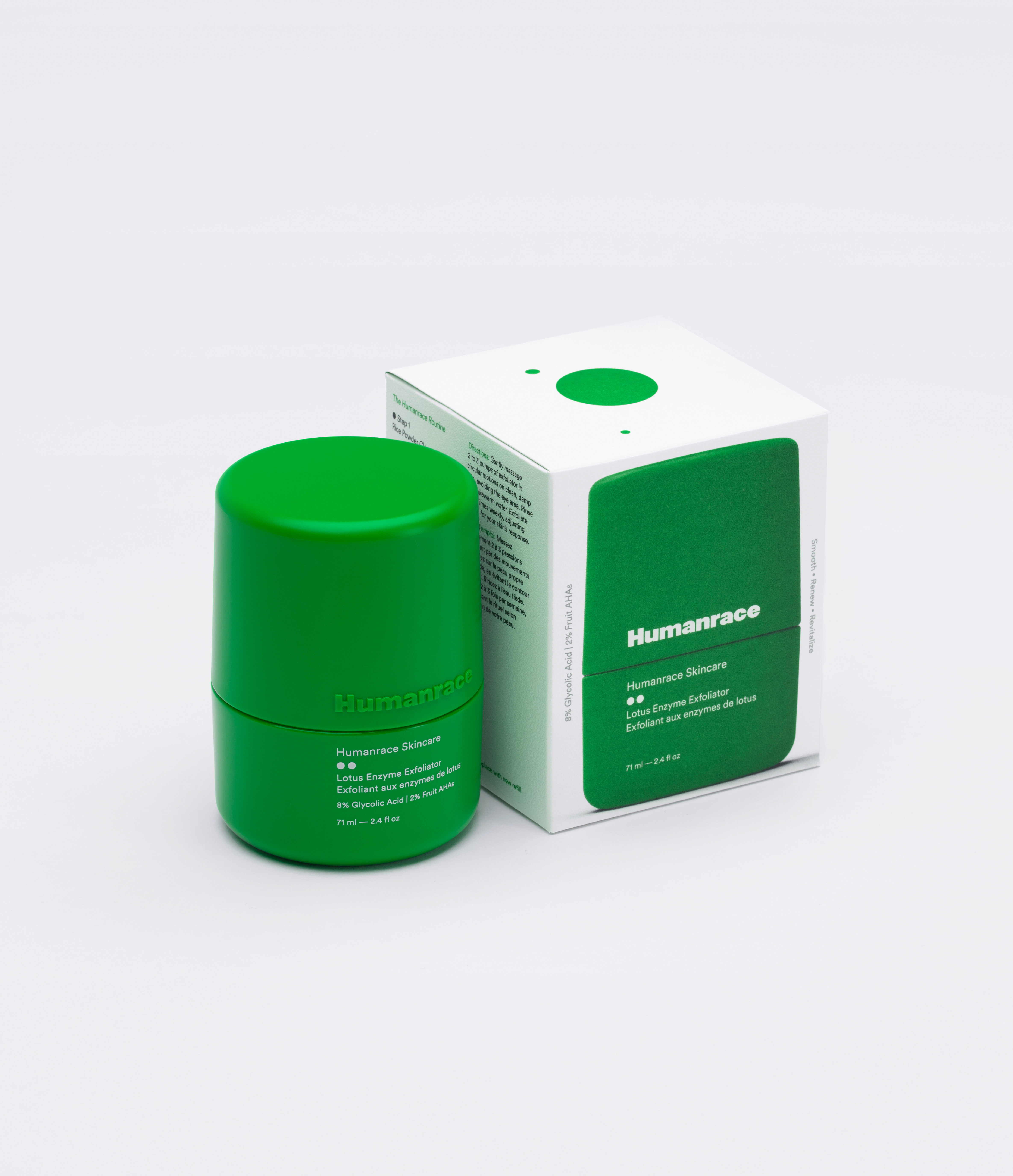 human race lotus enzyme exfoliator