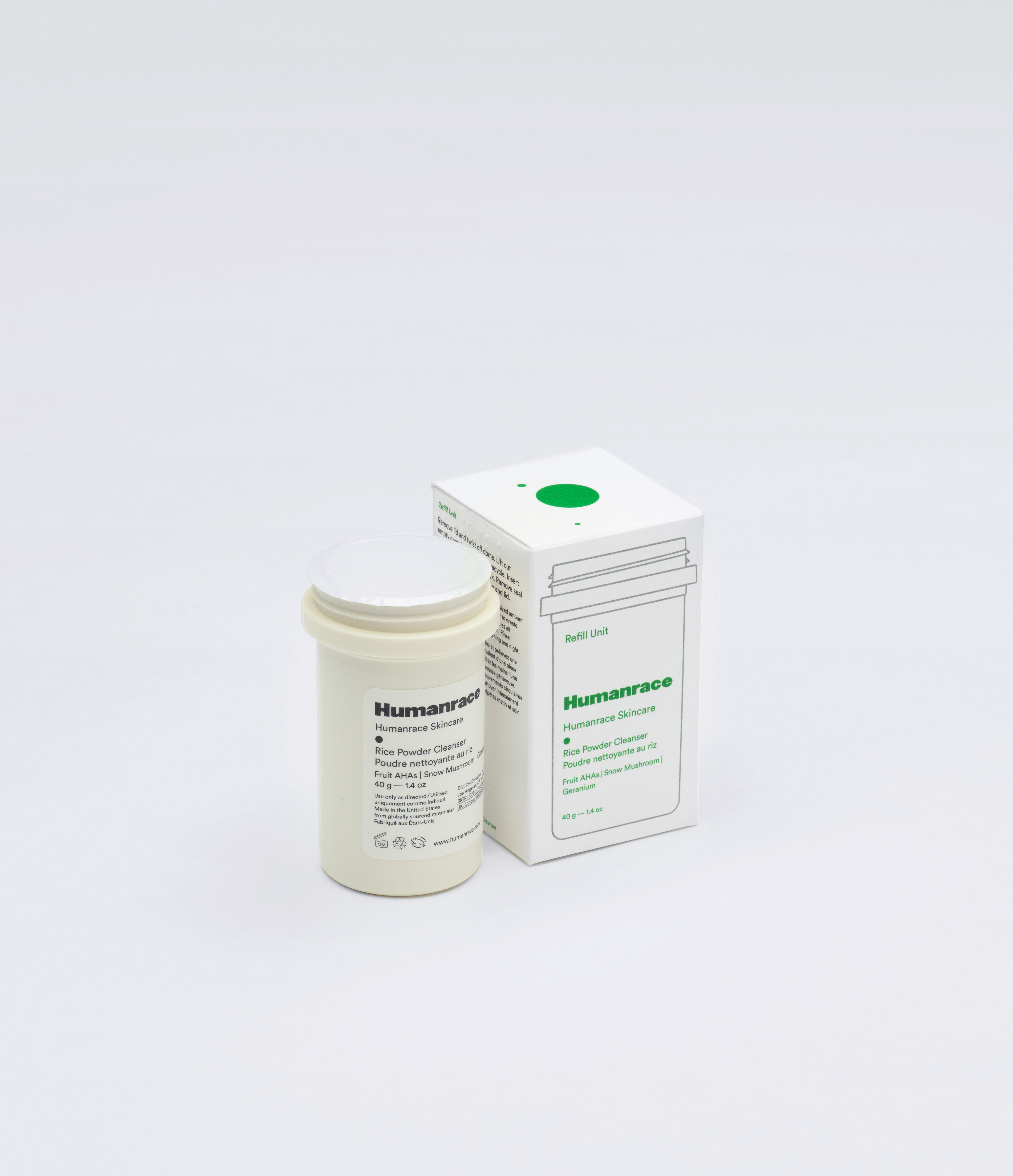 human race rice powder cleanser