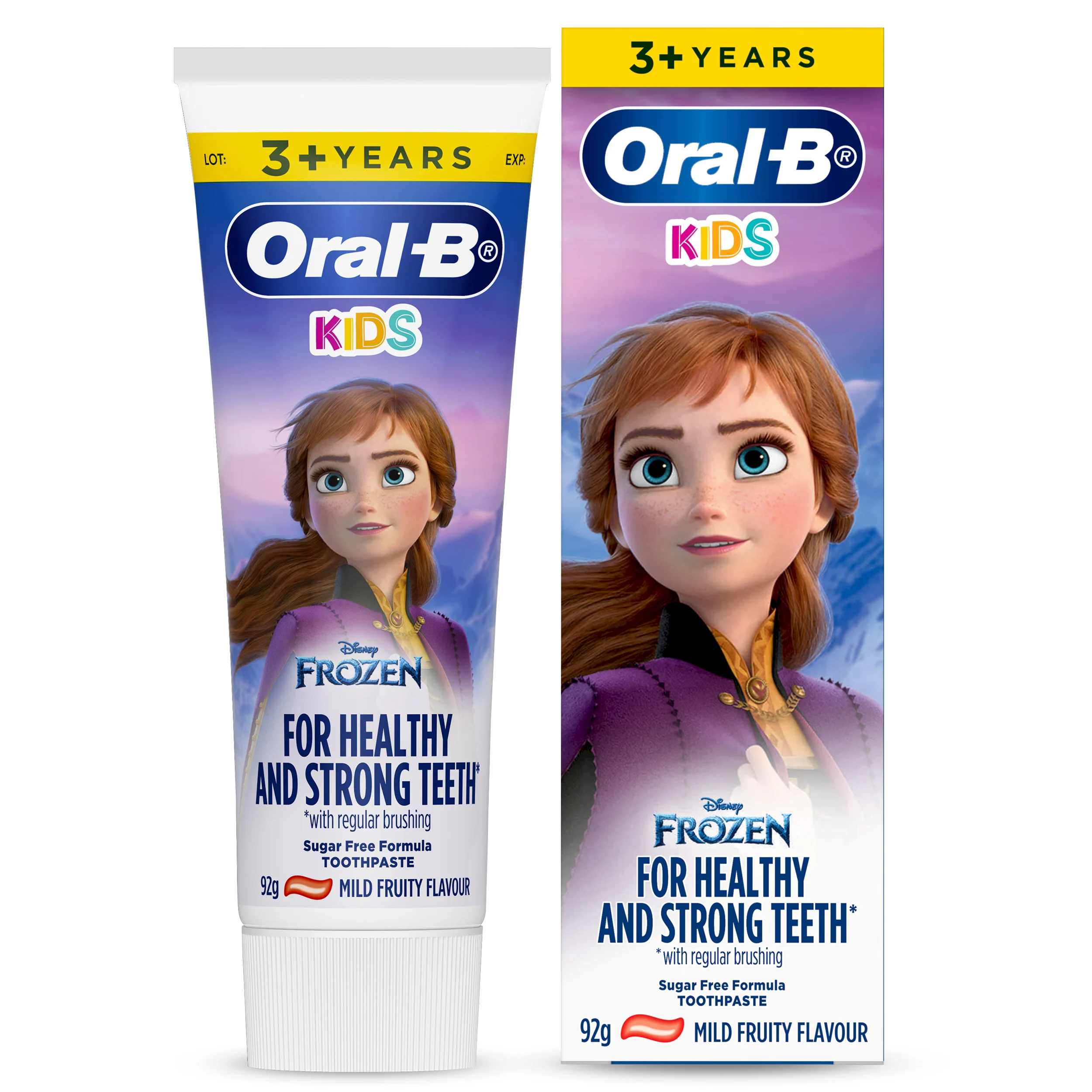 Oral-B Frozen Kids 3+ Years Toothpaste, 92g 