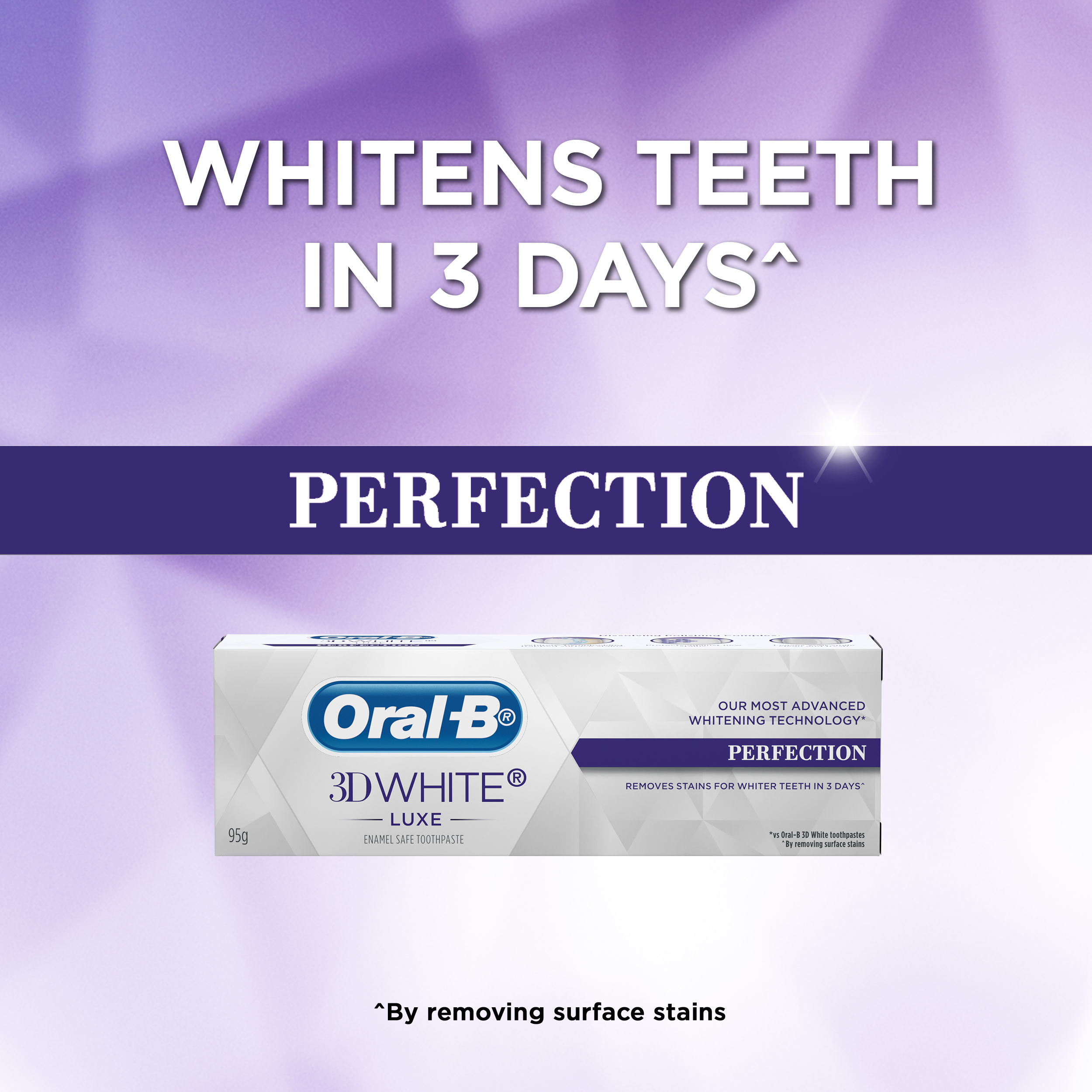 Oral−B D12013T Oral-B 3DWhite Luxe Perfection Whitening Toothpaste | Oral-B SG