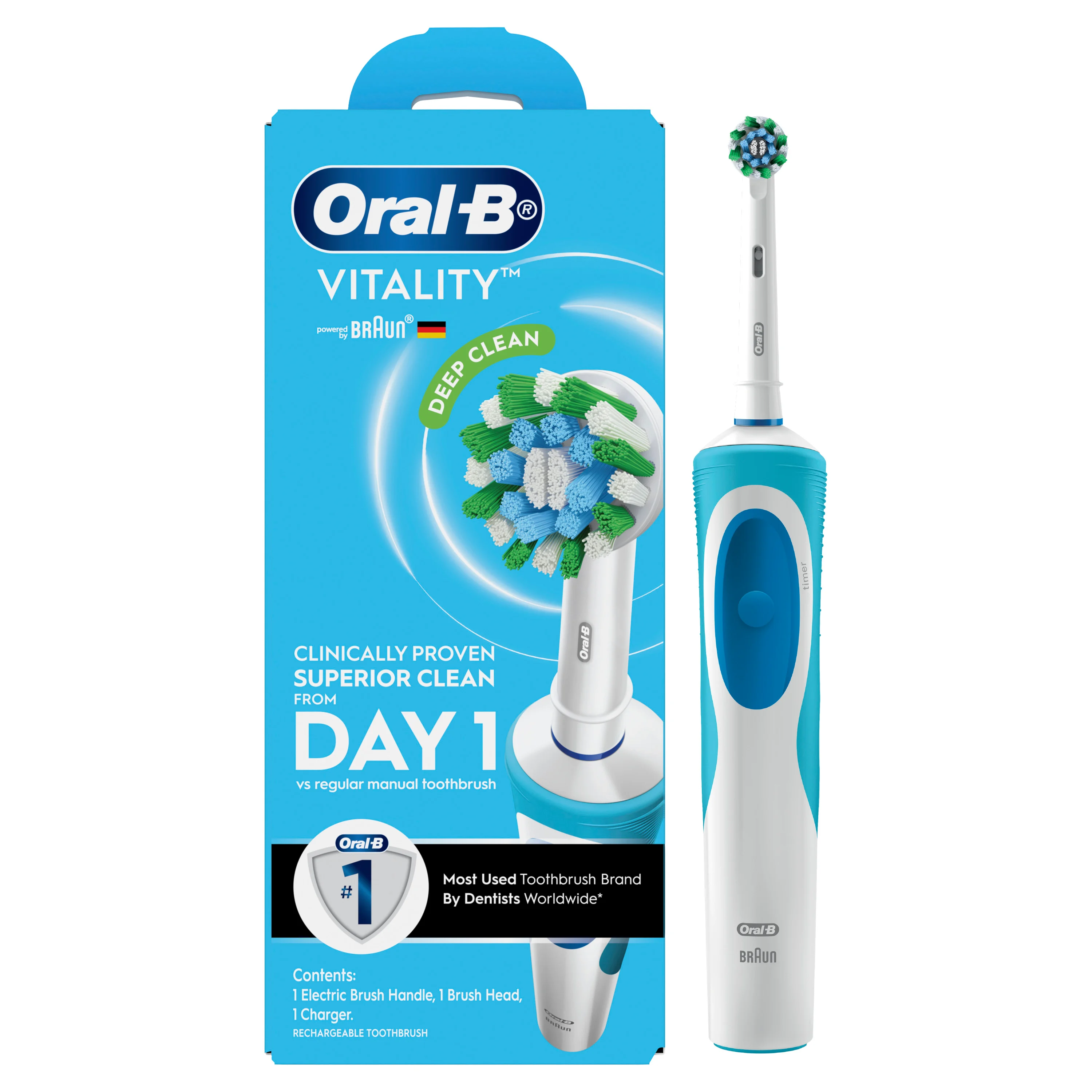 Oral B Vitality Deep Clean Electric Toothbrush 