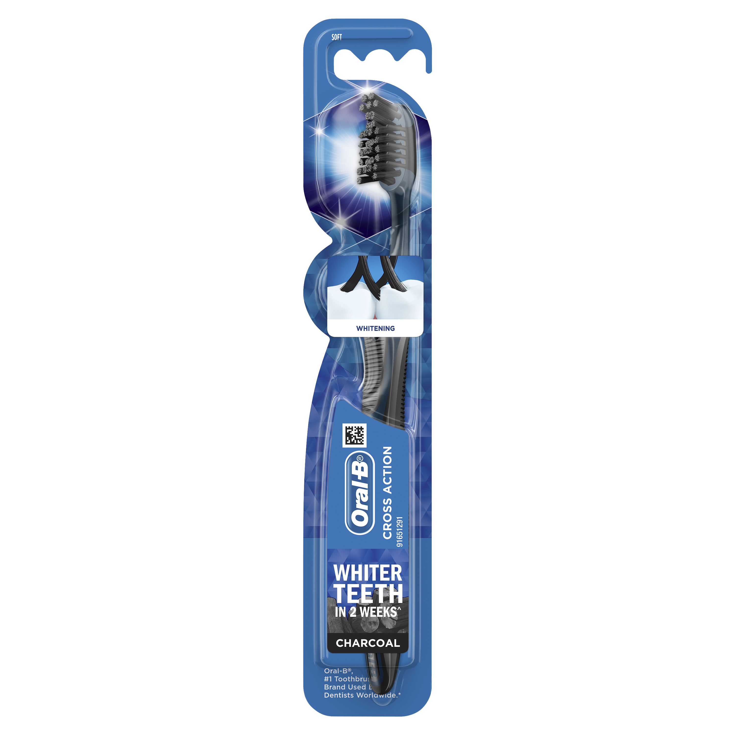 Oral-B 3DWhite Charcoal White Manual Toothbrush | Oral-B SG