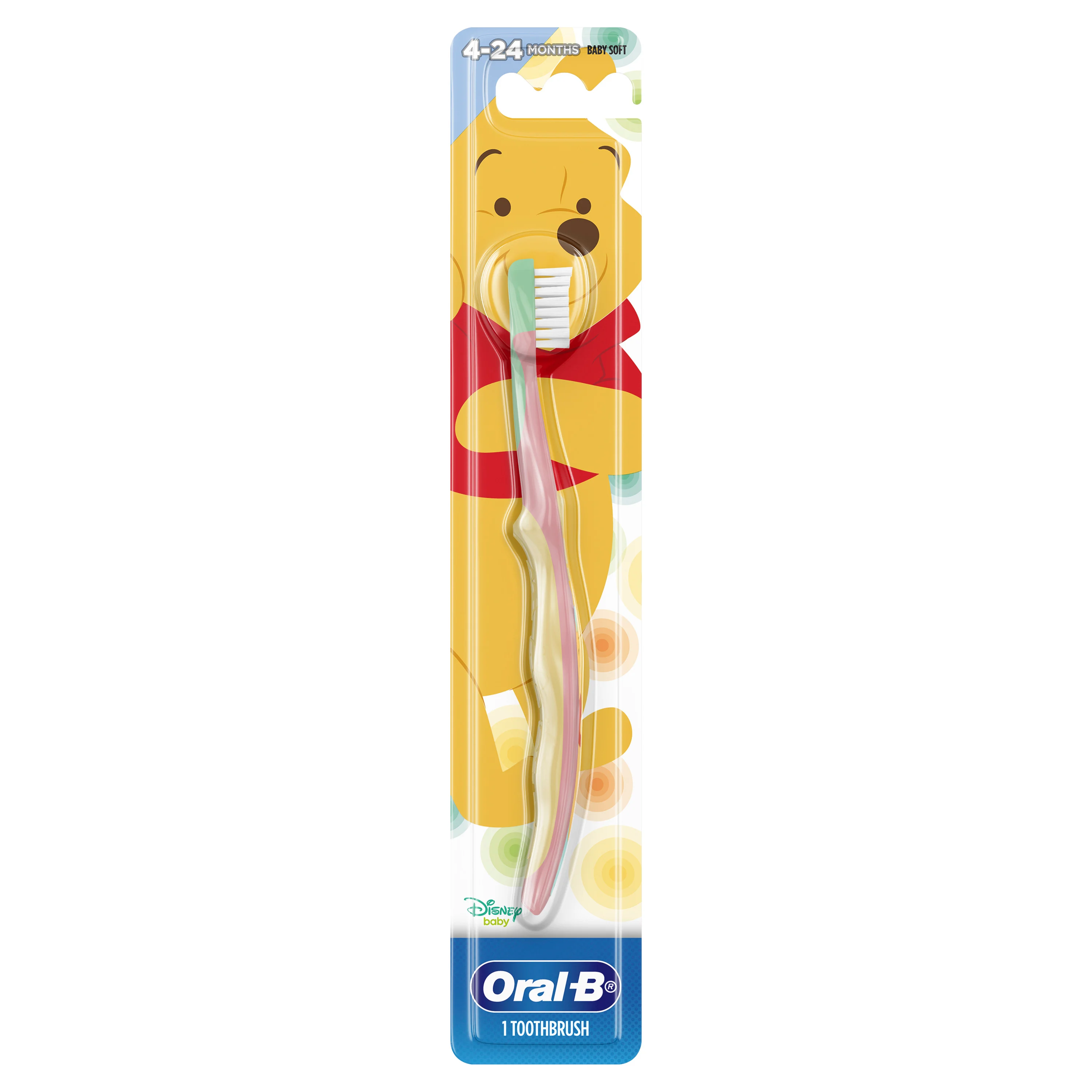 Oral-B Stages 1 Baby 4 - 24 months Toothbrush 1 Count 