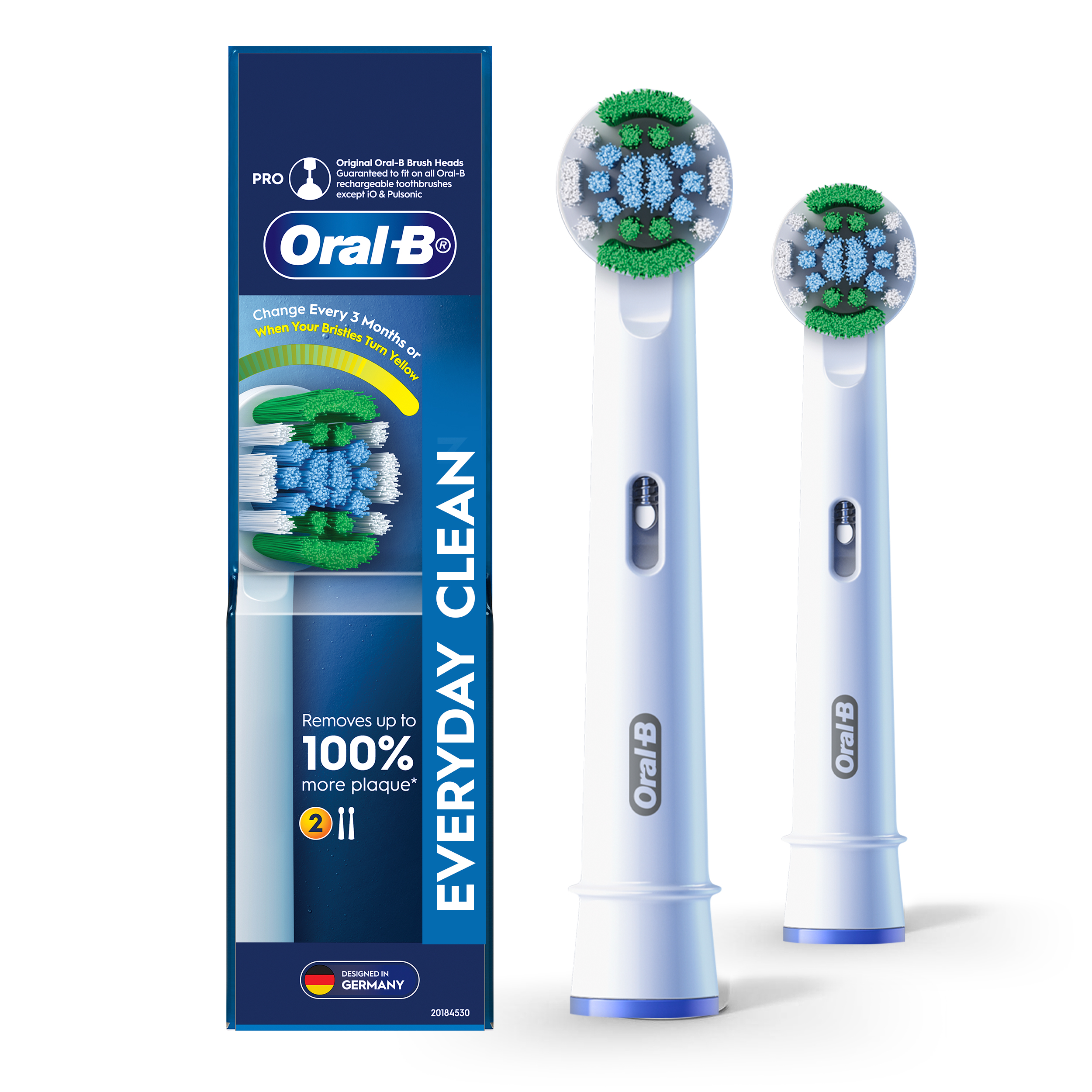 hapic oralcare everyday 日本製 Oral-B Everyday Clean Electric Toothbrush Replacement Head
