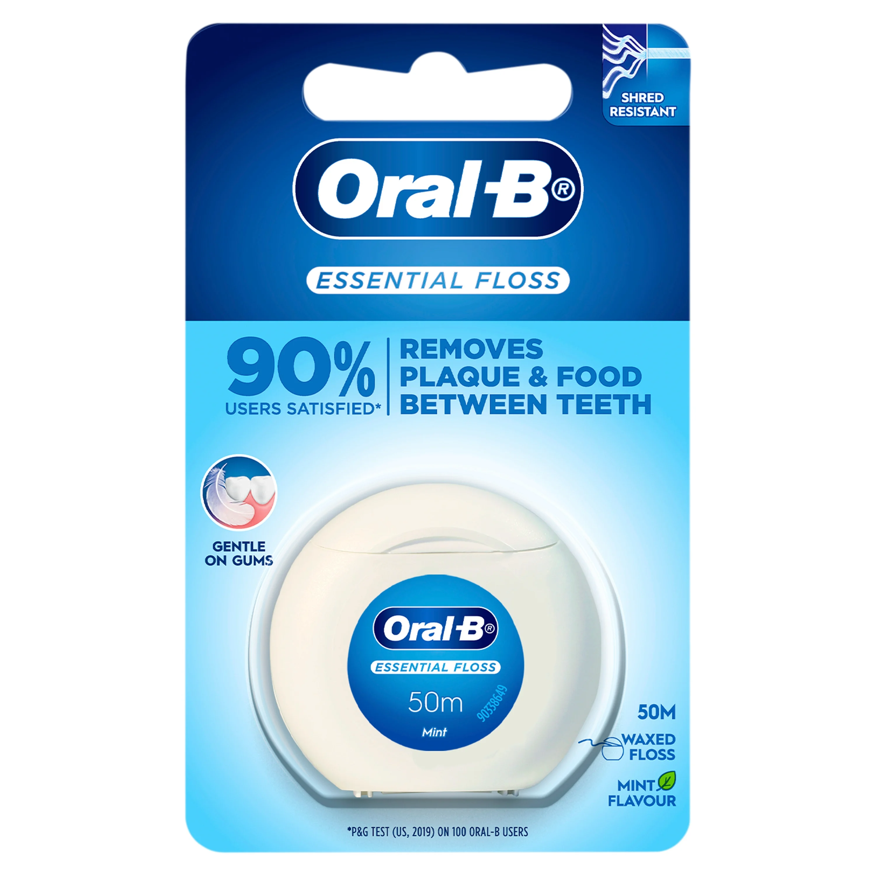 Oral-B Essential Floss Waxed Mint 