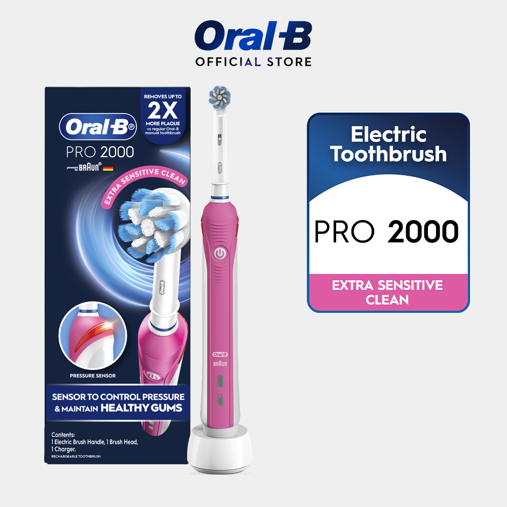 未使用/BRAUN/Oral-B/SMART/PROFESSIONAL/本体 BRAUN Oral-B Pro 3 3200S Sensitive Clean Blue User Manual