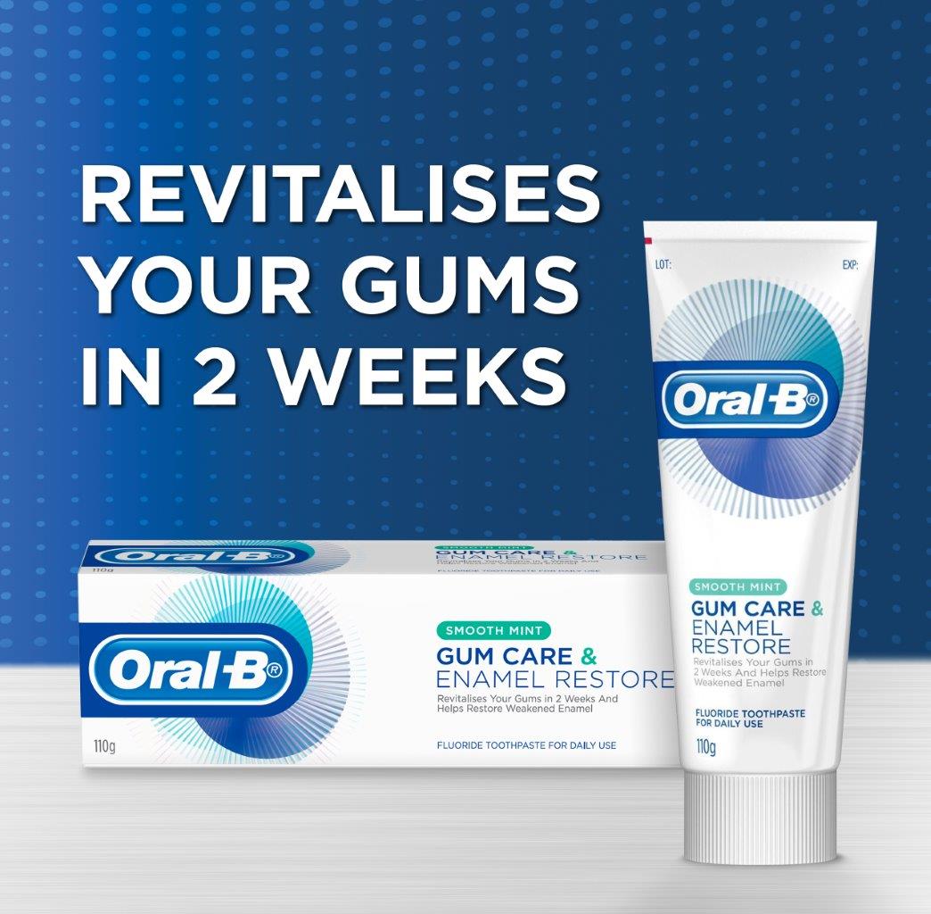 gum care and enamel restore