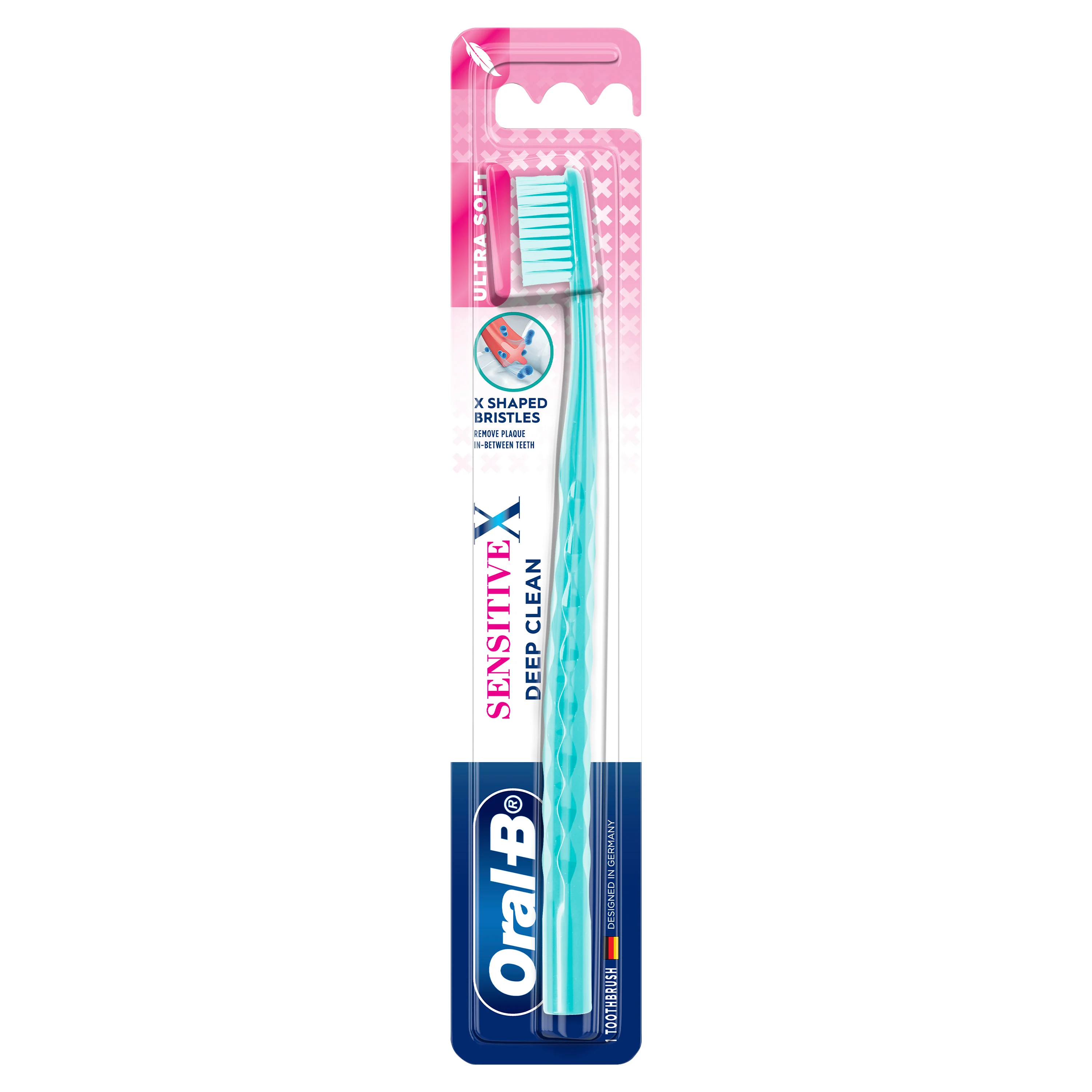 Oral-B SensitiveX Deep Clean Toothbrush 1 Count 