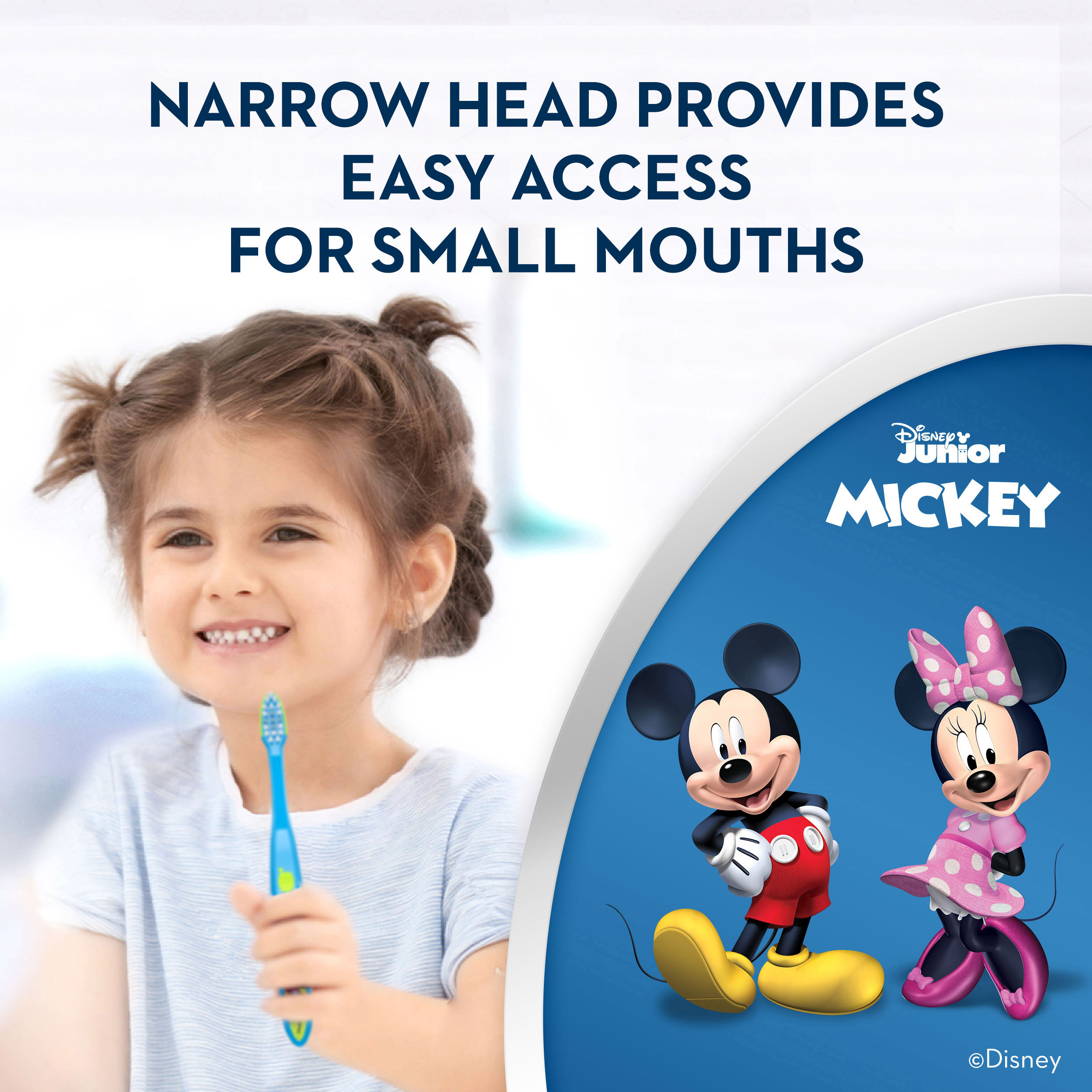 Oral-B Stages 2 Mickey and Minnie 2 - 4 Years Toothbrush