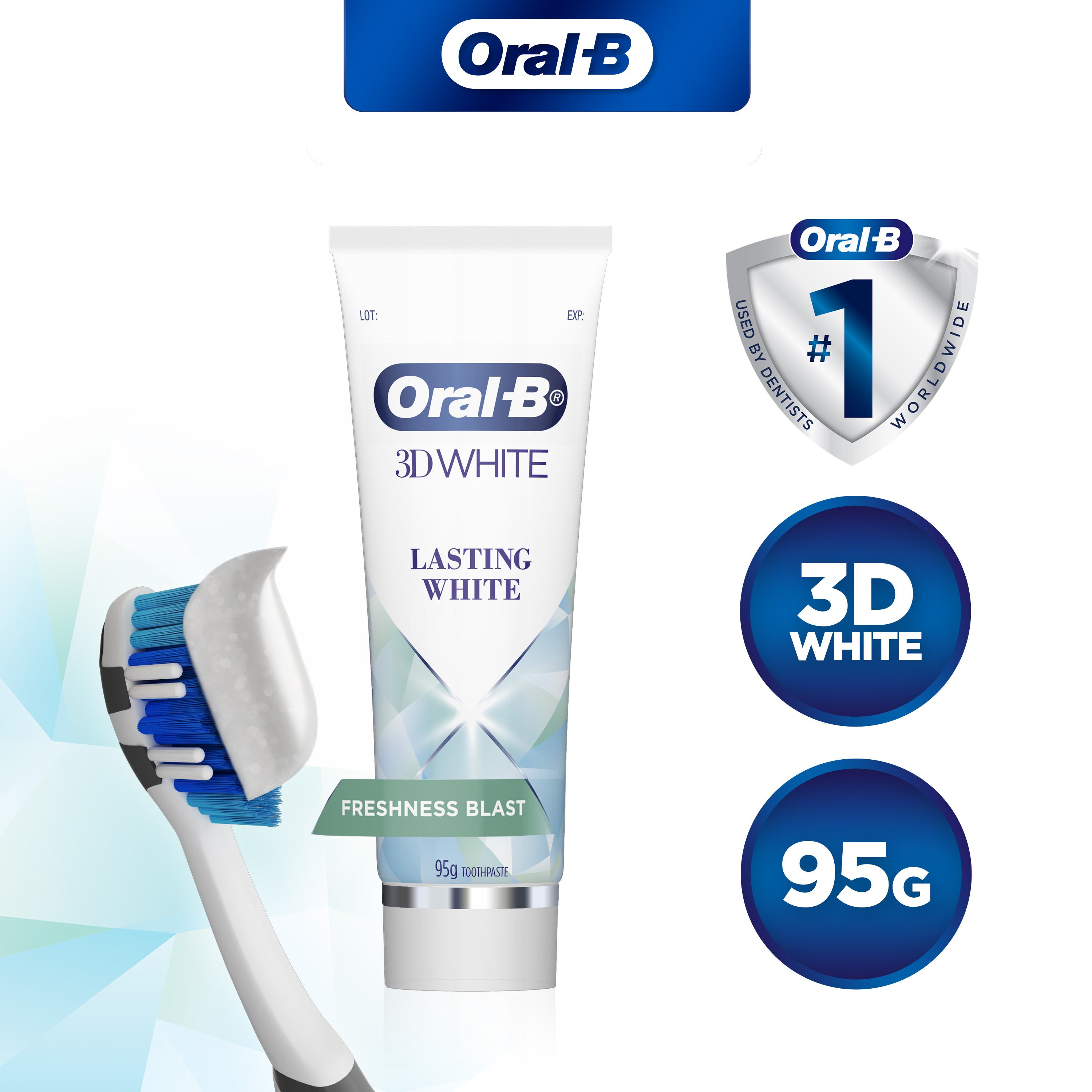 Oral-B 3D White Lasting White Freshness Blast Whitening Toothpaste