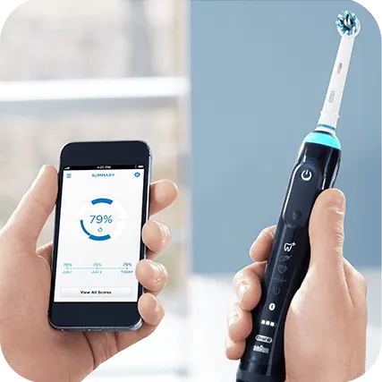 Provides real-time coaching for personalized brushing.