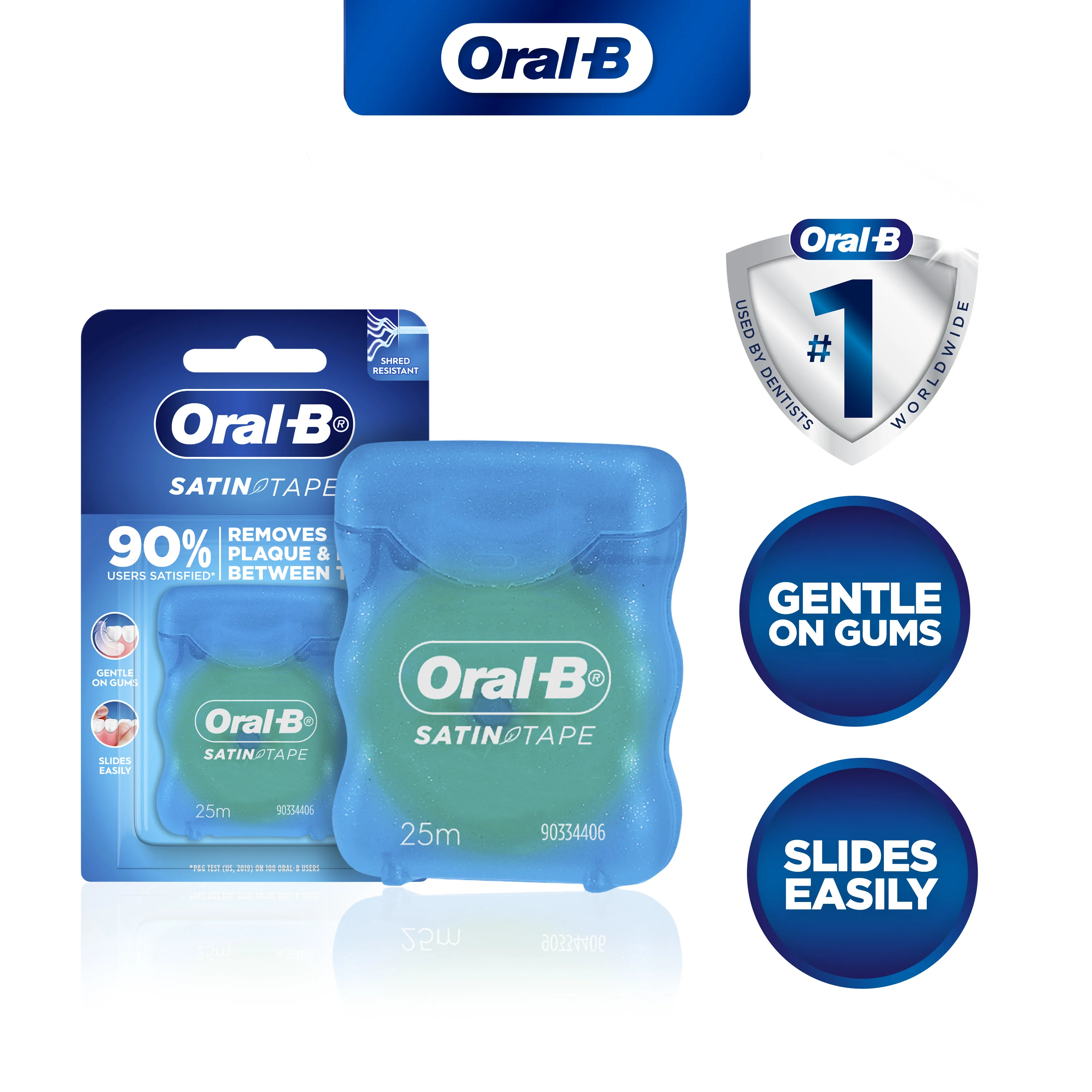 Oral-B Satin Tape Waxed Mint | Oral-B SG