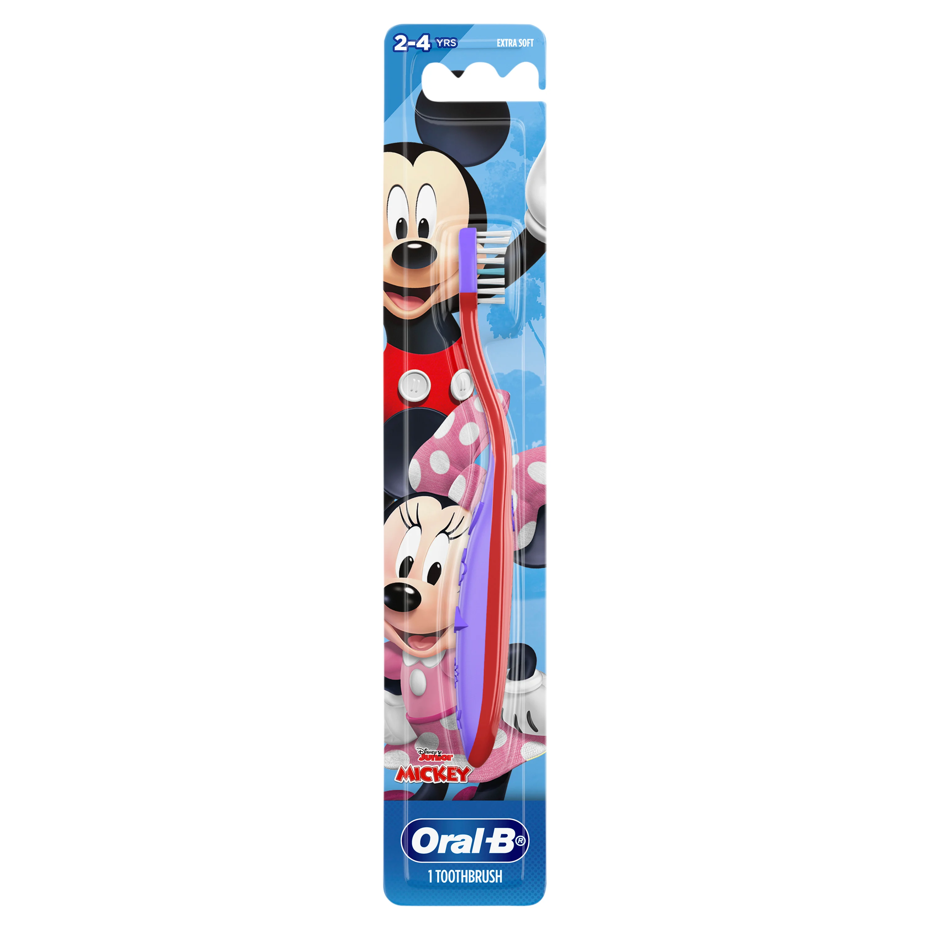 Oral-B Stages 2 Mickey & Minnie 2 - 4 Years Toothbrush 1 Count 