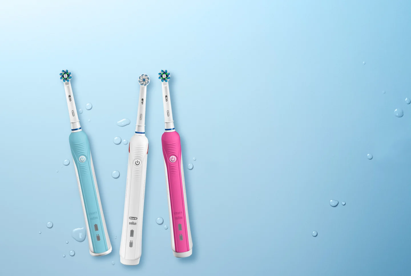 Oral-B Pro series electric brush collection 