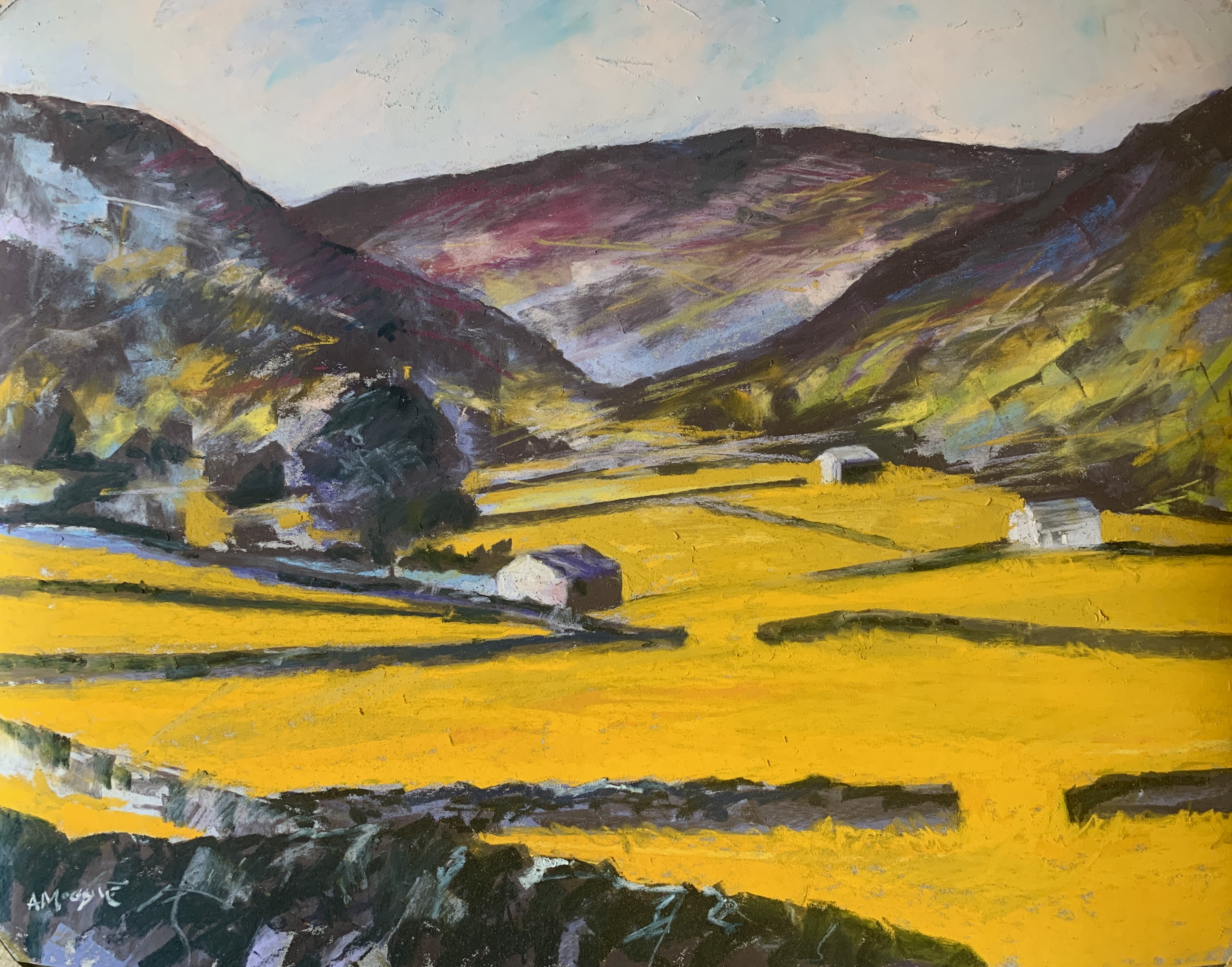 Swaledale Colour (pastel, mounted)