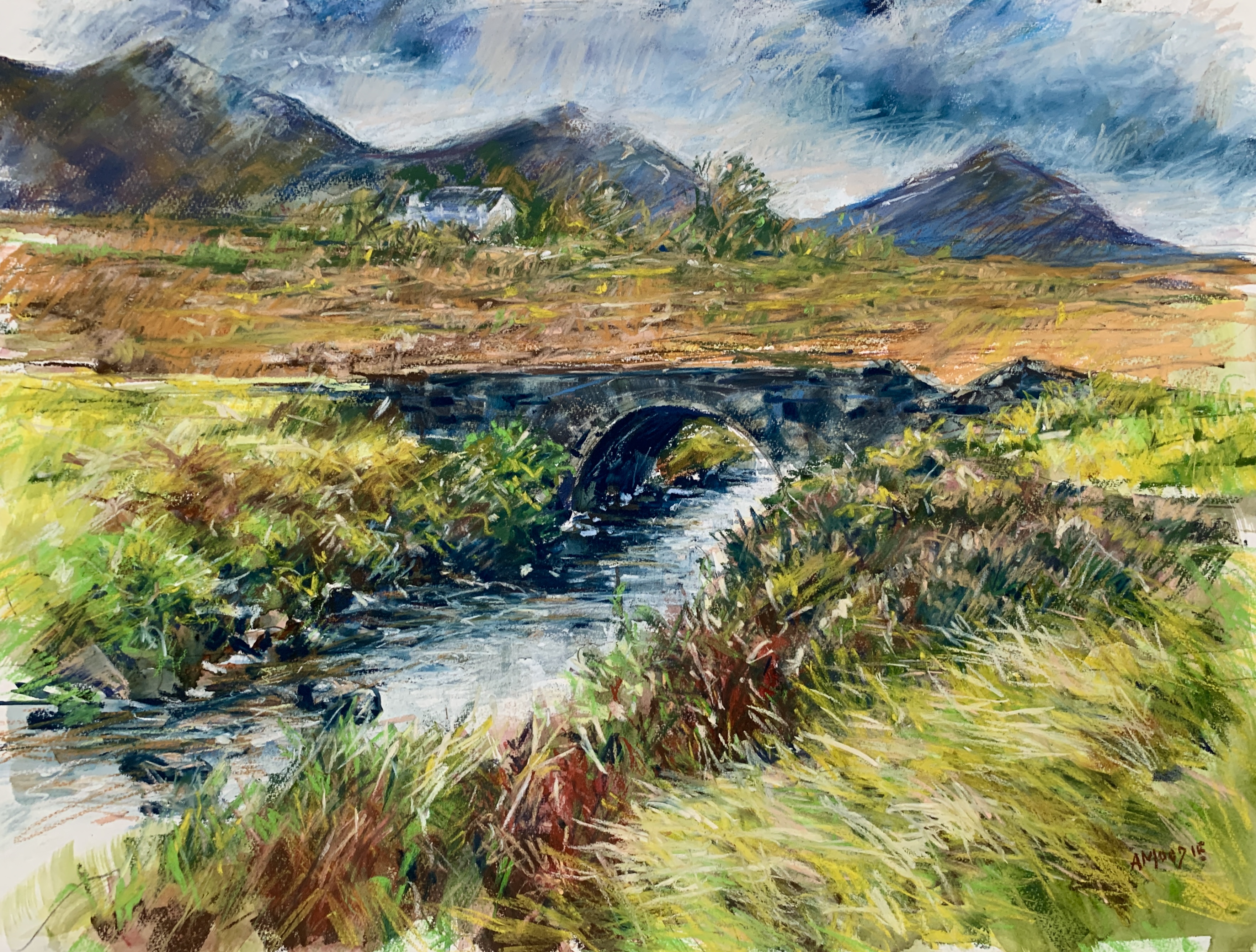 Cuillin View, Sligachan (mixed, mounted)