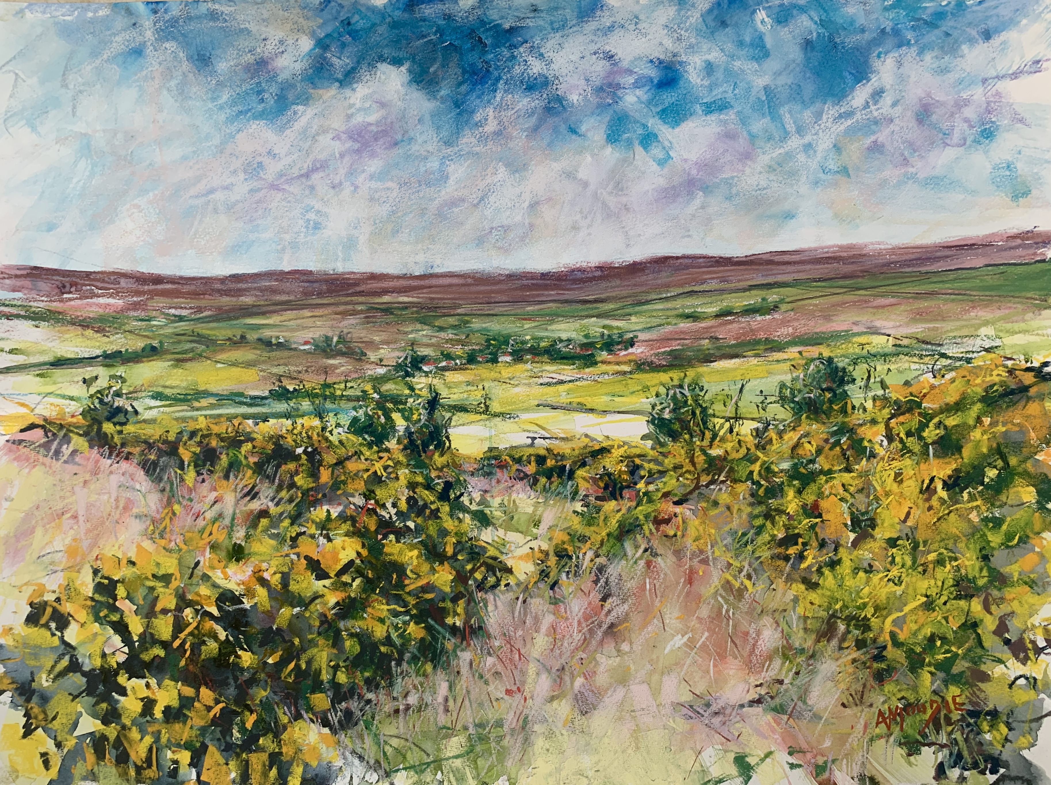 Gorse Moors (mixed, mounted)
