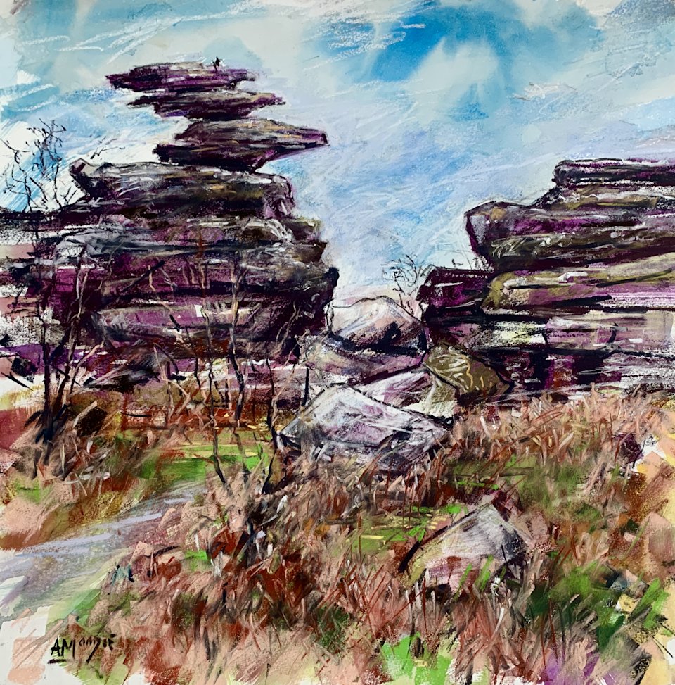 Brimham View (mixed, mounted)