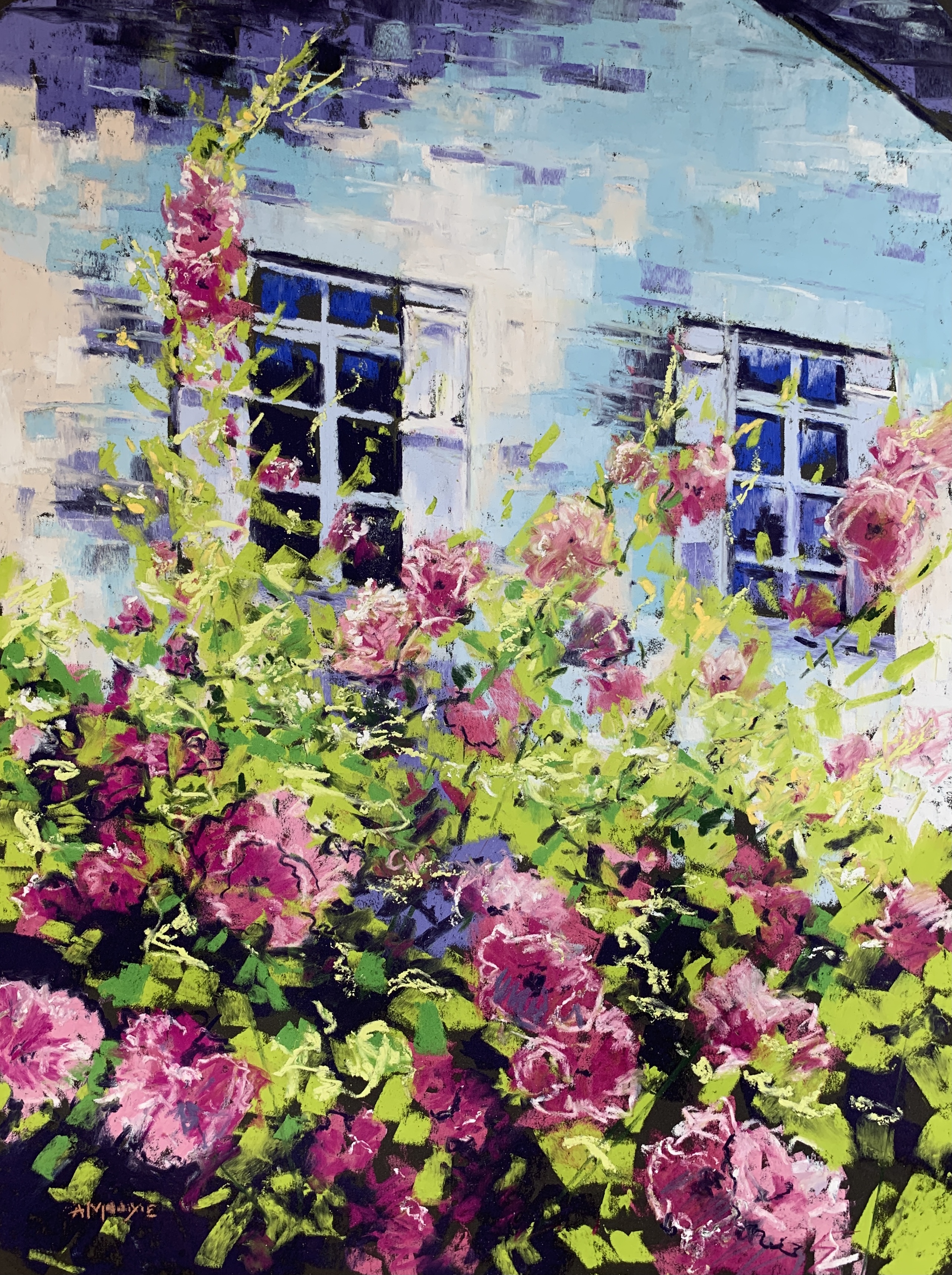 French Summer (pastel, mounted)