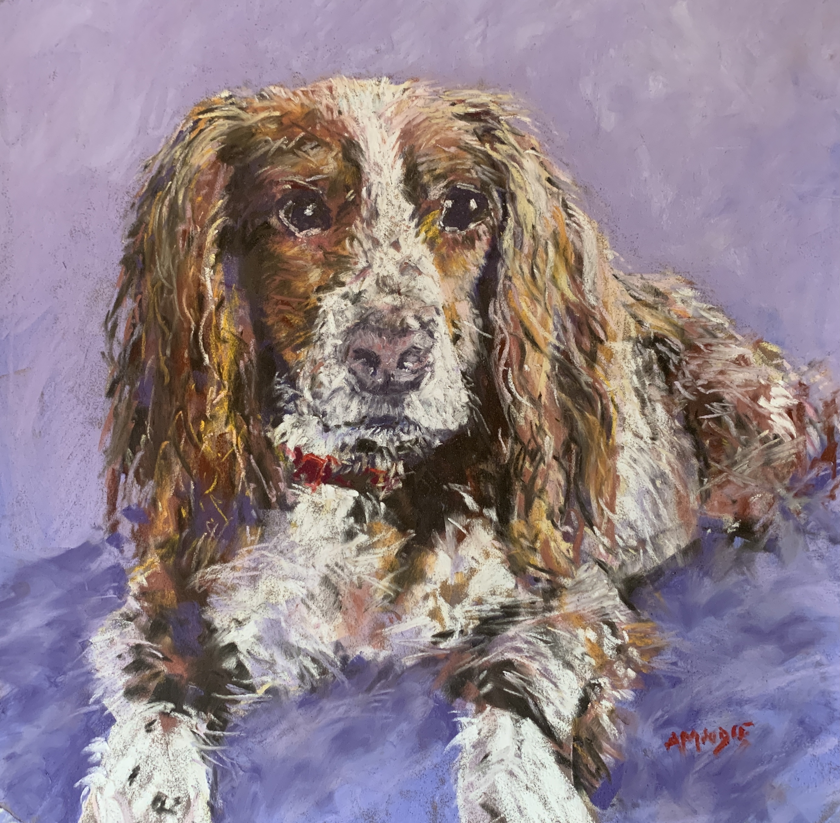 Winston (pastel, mounted)