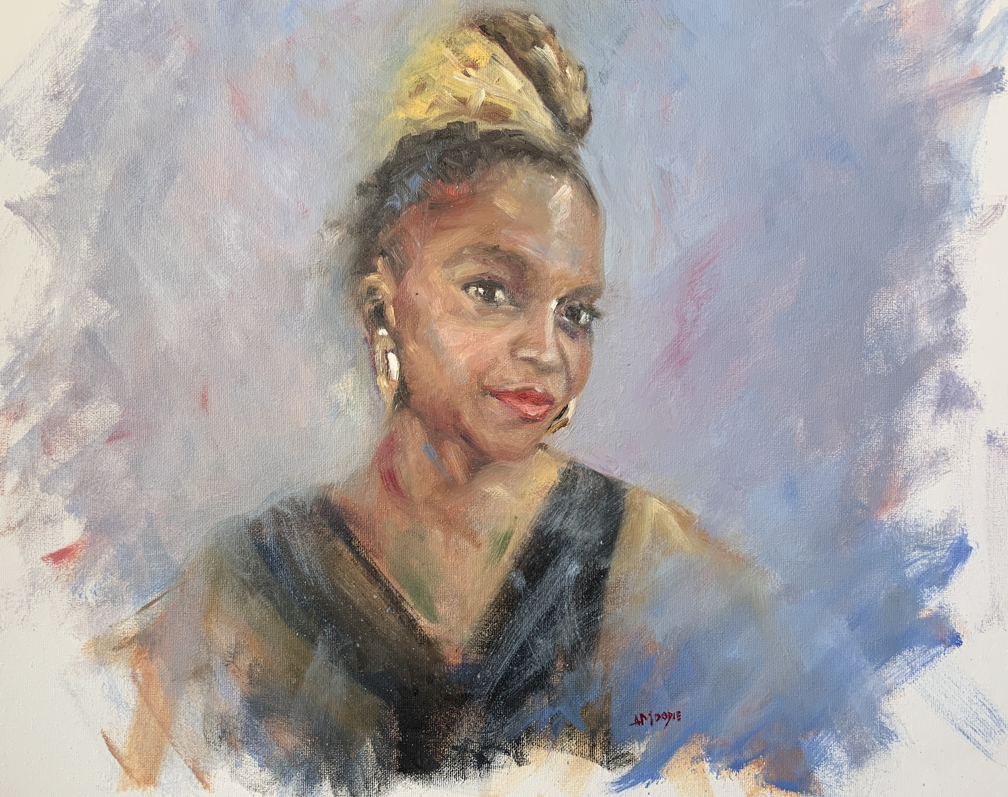Oti Mabuse (oil on canvas)