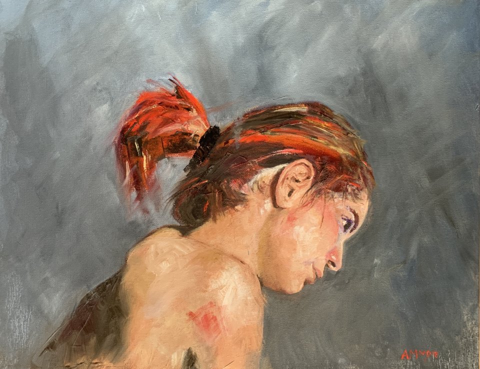 Heat (oil on canvas)