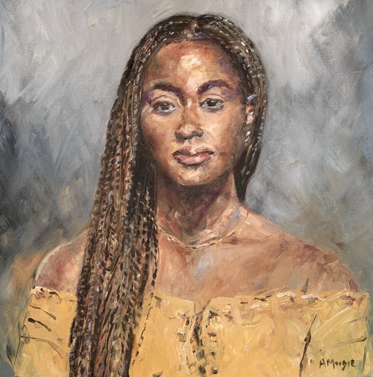Grace (oil on canvas)